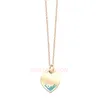 Collier d'or pour femmes Costume de créateur juif de luxe Colliers mignons Fashion Luxurious Bijoux personnalisé Elegance Heart Pendant Colliers Gift Zvy5