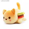 Gefüllte Plüschtiere Meows Aphmau Plüschpuppe Cola Pommes Frites Burger Brot Sandes Essen Katze Plüschtier Schlafkissen Weihnachtsgeschenke für KinderL231027