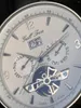 Наручные часы Многофункциональные автоматические механические мужские часы с летающим колесом Дизайн Тяньцзиньский механизм 43 мм Спортивная мода