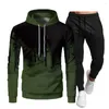 Męskie dresy 2023 Trend mody Mężczyźni Sportswear Hoodie 3D Digital Printing Design SWEATER PULLOVER Casual Osobowość Dwuczęściowy zestaw