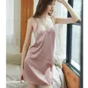 Mulheres sleepwear balaloum chegadas verão sexy preto camisola tentador camisola para mulheres suave confortável senhoras lingerie