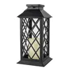 Utomhusdekoration Garden Metal Lantern Shape Solar Lights Stake Waterproof Landscape Accessories