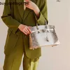Himalayans Handbags Bags Handmade Designer Women 2024 New Crocodile Leather Higgrade Gloss Gongzhu Womens Handbag Large Nf8f