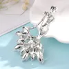 Brooches Fashion Crystal Mermaid Brooch Pin Korean Versatile Female Creative Personality Corsage Collar Sweater Accessories