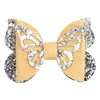 Hair Accessories Glitter Sequins Butterfly Bows With Clips For Baby Girls Clip Handmade Hairpin Head Barrettes Gift