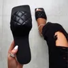 Tofflor Summer Fashion Women's Flip Flops Solid Color Women Transparent Sandals Flat Female Slides Rom Style