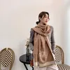 Fashion Woolen Scarf Designers for Women Winter Luxury Cashmere Scarves Womens Pashmina Shawl Scarfs