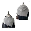 Sjaals Handgehaakte sjaal voor dames Sjaal Hoed Mode Zachte Cape Outdoor Casual Capuchon Winddicht Ademend Hoofddeksel