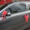 Decorative Flowers 3 Colors Elegant Fashion Wedding Car Decoration Flower Door Handles And Rearview Mirror