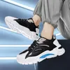 Hommes formateurs hommes femmes chaussures de course noir blanc cuir respirant classique durable anti-saut confortable jogging baskets décontractées 40-45