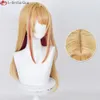 Catsuit Kostuums Cosplay Anime Oshi No Ko Ruby Hoshino Rubii 70 cm Rechte Hittebestendige Synthetische Partij Pruiken + Pruik cap