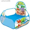 Baby Rail 150 cm Big Ball Bull Basen Portable Baby Playpen z koszykiem Składanie Ocean Ball Bul basen z namiotami dla 0-3 lata KidsL231027