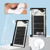 Cílios Postiços Natural 6D W Forma Cílios Extensão Duas Dicas 3D Pré-fabricado Volume Ventilador Falso Cils Lash Extensões Suprimentos C/D