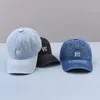 Casquettes de baseball brodées en coton lavé, casquette de papa, chapeau rétro brodé, casquette de Baseball en Jean, 231027