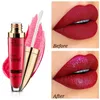 Läppstift 18 Färgmatt till Shiny Glitter Liquid Lip Gloss Diamond Waterproof Long Lasting Pearl Lipgloss Women Makeup 231027