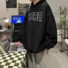 Männer Hoodies Sweatshirts 2023 Herbst Männer Brief Drucken Übergroßen Harajuku Männliche Koreanische Mode Oberbekleidung Hoodie Y2K Mit Kapuze Mann Kleidung 231026