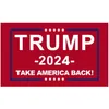 Banner Flagi 3x5fts Donald Trump Flag 2024 Banner Keep America Drop dostawa w ogrodzie Garden Extive Party Materia Dhpuw