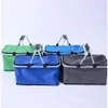 Portable Picnic Lunch Bag Ice Cooler Box Storage Travel Basket Cooler Cool Hamper Shopping Basket Bag Box