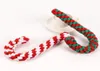 20 -cm Pies Braided Cane Cudera Chew zabawka Pet Zapasy bawełnianej liny Trening Interactive Play Toys Christmas Crutch B1014927426