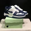 Top Out Out Off Office Sneaker Designer Shoes for Walking Men Running Tennis Low of White of Black Navy Blue Vintage Distressed Trainers Designer Casual Shoes