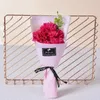 Dekoratif Çiçekler 5/7 Kafalar Mini Sabun Çiçek Buket Gül Karanfil Yapay Sahte Bitkiler Düğün Doğum Günü Sevgililer Günü Partisi Hediyeler Dekor