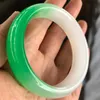 Bangle A Braccialetti di giada certificati Birmania Accessori per gioielleria da donna Braccialetti con pietra di giada verde naturale genuina giadeite Myanmar