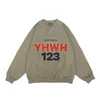 Hoodies masculinos high street rrr123 impressão alfanumérica moletom feminino vintage angustiado solto hip hop casual hoodie