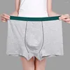 Underpants Tail Goods Are Large Size Men's Boxer Pants Cotton Middle-Aged And Elderly Underwear Soft Comfortable Sports Shorts