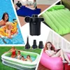 New Electric Air Pump Inflator 75W USB Rechargeable Inflate Deflate Air Compressor For PVC Boat Mattress Inflatable Pool Raft Bed