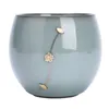 Tea Cups Officiell ugn Bakad Nail Master Cup Ceramic Single Can Gracked Glaze Person Dedikerad presentförpackning