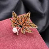 Brosches Classic Crystal Rhinestones Scarf Holder Business Suit Brosch Clips Fashion Jewelry Wholesale 7132