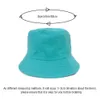 Chapeaux à larges bords Chapeau de seau pour hommes femmes enfants été pêche en plein air plage chasse crème solaire pliable coton couleur unie casquette de pêcheur 231027