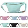 Midjeväskor 6Color Women Men Fanny Pack Travel Gear med justerbar rem Slingväska Lätt crossbody -träning som körs med resor