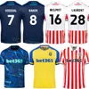 Club 23 24 Soccer Stoke City Jersey 7 VIDIGAL 12 JOHNSON 16 WILMOT 17 HOEVER 27 LERIS 20 HAKSABANOVIC 35 LOWE 28 LAURENT 6 BURGER 22 JUN-HO Kits de maillots de football uniformes