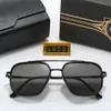 2024 Mode Cool SteamPunk Punk Style Vintage Pilot Lunettes de soleil en métal Mesh Side Shield Hip Hop Brand Design Lunettes de soleil DITA S2LM