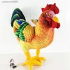 Animali di peluche ripieni Bambini Peluche Simulazione gallo Bambola di pollo Baby Kid Peluche bambola Compleanno GiftL231027