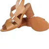 Sandales 2023 Chaussures d'été pour femmes confortables talons hauts sans lacet mode femmes bout ouvert antidérapant fond souple mère chaussure