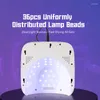 Sèche-ongles 48W UV/LED lampe de séchage pour manucure forme de coeur professionnel vernis sèche Machine légère rapide tout gel