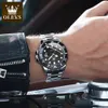 Horloges OLEVS Luxe Mode Horloge voor Mannen Zakelijk Waterdicht Grote Wijzerplaat Originele Horloges Sport Heren Quartz Montre Homme 231027