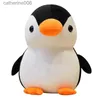 Fyllda plyschdjur Ny söt Penguin Doll Plush Toys Soft Girlfriend Chiles Christmas Gift Sleeping Pillowl231027