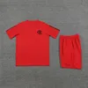 2023 2024 Flamengo 남자 하프 풀 트랙 슈트 축구 유니폼 세트 트랙 슈트 23 24 Flamenco Sportswear Jersey Training Suit Uniform Shirt Surgetement