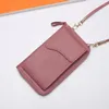 Abendtaschen Crossbody Damen Handytasche Geldbörse Geldbörse Tasche Damen Zelle Kleine Leder PU Kupplungen Karte Schulter Weiblich