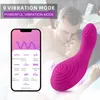 Vuxna leksaker vibrerande trosor 10 hastighet trådlös fjärrkontroll laddningsbar kula vibratorrem på underklädervibrator för kvinnors sexleksaker 231027