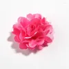 Decorative Flowers 10pcs/lot 2" 12Colors Excellent Quality Chic Chiffon Hair Artificial Flower DIY Headwear Fashion Accessory