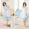 Costumi anime Cosplay Come Lolita Dress Cameriera Grembiule Fantasia Carnevale Halloween Arriva per le donne Festa in maschera Alice nel Paese delle Meraviglie L231027