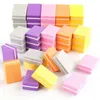 Arquivos de unhas 10203040pcs Coloful Sponge File Buffer Block Buffing Lixar Ferramentas Profissionais Dupla Face Pedicure Manicure 231027