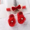 Akcesoria do włosów 2PCS Baby Birthday Skarpetki 1-3 lata Dzieci Paspbase Sock Sock Zestaw Korony Karki Born Fair Pała opaski