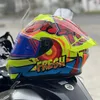 Hełmy motocyklowe Mfull twarz Hełm podwójna tarcza z wyjmowaną praniem wewnętrznym wyścigiem wyścigowym moto kropka