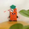 Cell Phone Cases Cute and fun carrot monster soft fluffy plush phone case suitable for iPhone 14 12 13 Pro Max 15 Pro Max 11 Kawaii winter warm fur cover 231026