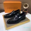 2023-Männer Kleid Schuhe Mode Bräutigam Hochzeit Echtes Leder Marke Designer Oxfords 2023 Männer Formale Business Wohnungen Größe 38-45